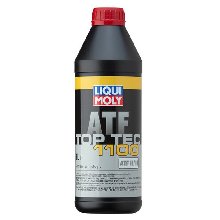 Ulei transmisie automata Liqui Moly Top Tec ATF 1100, 1L, sintetic, rosu