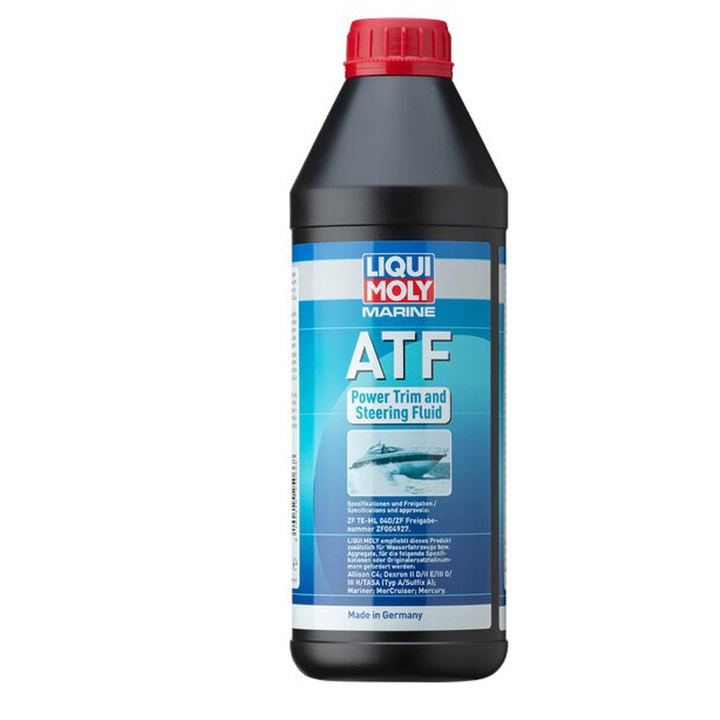 Ulei transmisie Liqui Moly Marine ATF 1L, sintetic, pentru power trim si servodirectie