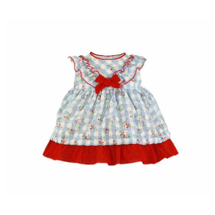 Rochita rosie bebe fetita Miranda 9 luni
