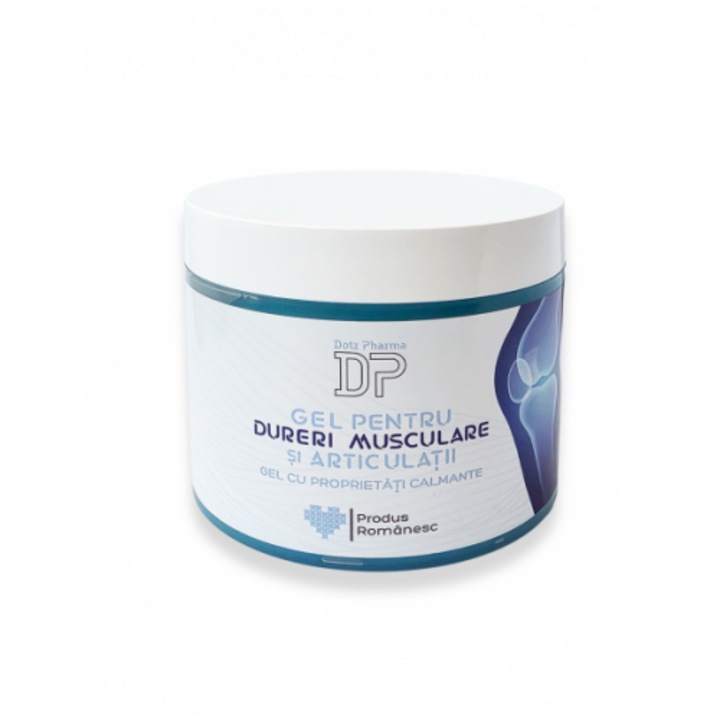 Gel pentru dureri musculare și articulații, Dotz Pharma, efect racoritor, 250 ml
