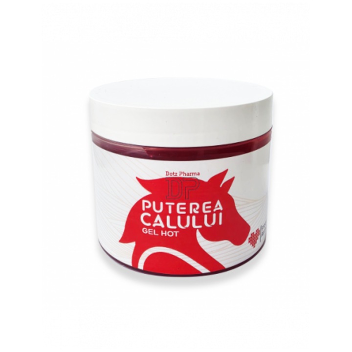 Gel puterea calului 250 ml, Dotz Pharma, efect revigorant, efect relaxant, unisex