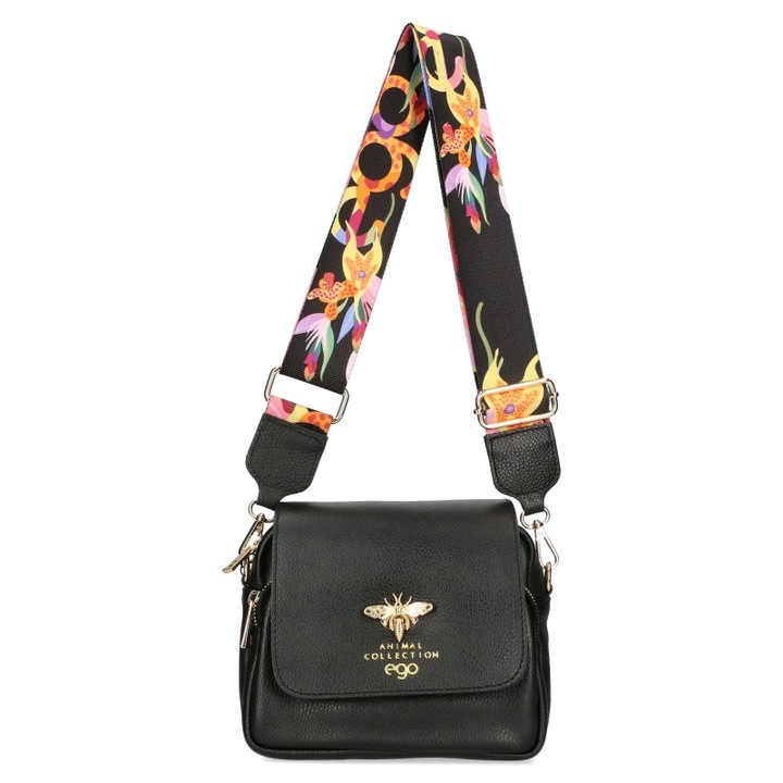 Geanta dama piele naturala negru ES0917RA 020426WL, Negru, Universal