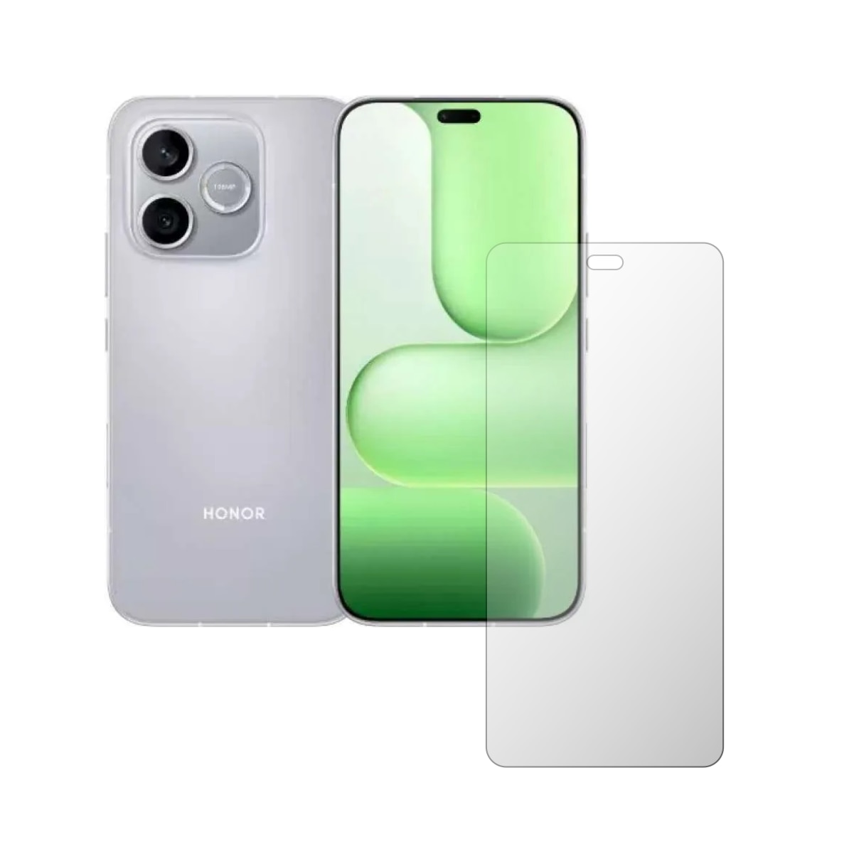 Folie Protectie Ecran Folie24, pentru Honor 600 Lite, 1X Ultra-Clear cu Acoperire Totala Full-Display, Adeziva, Flexibila cu Auto Regenerare