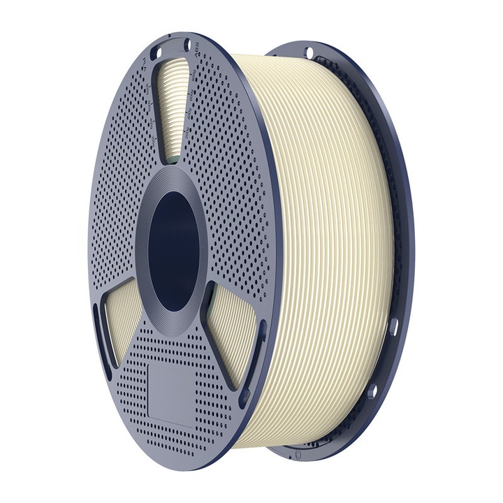 Filament pentru imprimanta 3D Sunlu PLA Plus Diametru 1.75mm, 1kg, Ivory