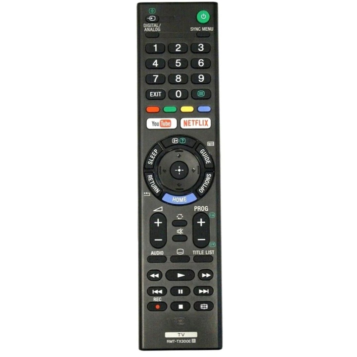 Telecomanda inlocuire RMT-TX300E pentru Sony TV KD-43XE7000 KDL-40WE663 KDL-50W805C pentru Smart LED
