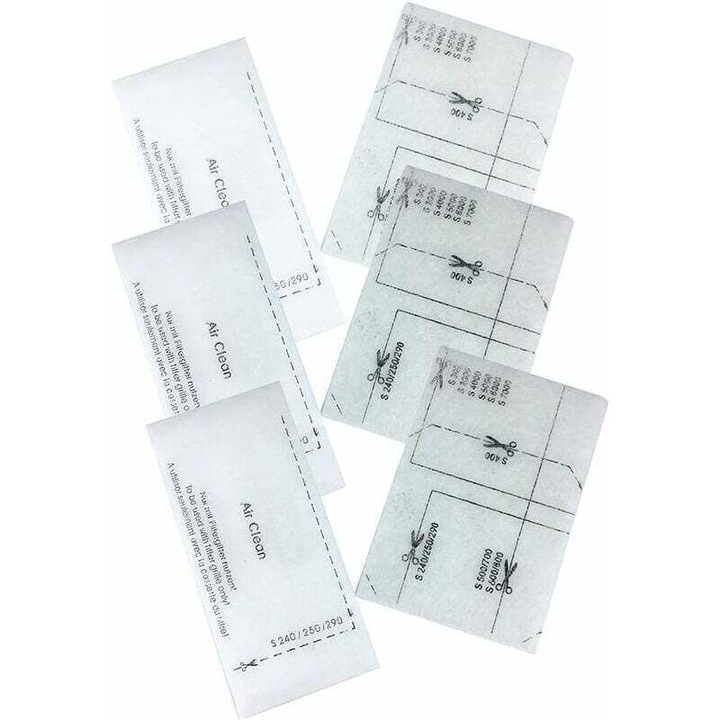 Set de 3 filtre de curatare Super Air Clean pentru aspiratoare Miele, previne 94% din particulele de 0.3 micron, compatibile cu seria S227i-S8000