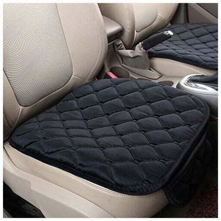 Husa auto, protectie pentru scaun, material catifea, multicolor, usor de curatat, set 1x