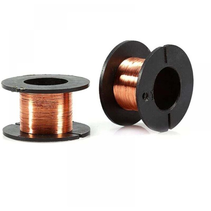 Zománcozott rézhuzal, 5 db, 0.1mm, 10m