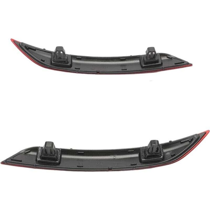 Reflectoare rosii spate stanga si dreapta pentru Volkswagen Polo 6R 6C, set, 2014-2017