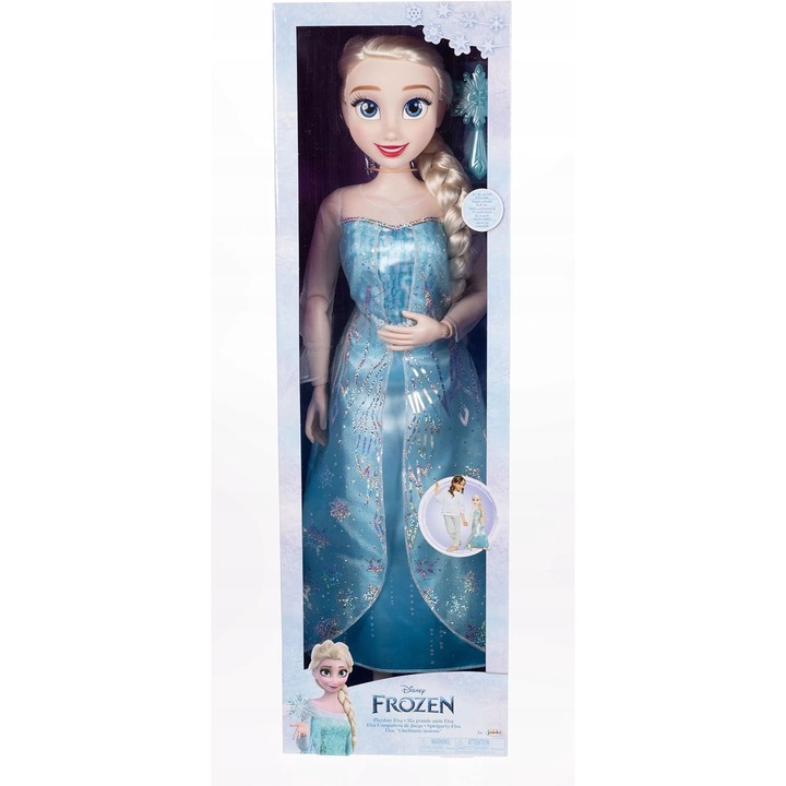 Baba, Elsa, Frozen 2, 80 cm, többszínű