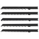 Fierăstrău pendular Vorel, lemn, set 5 buc, 5x30cm