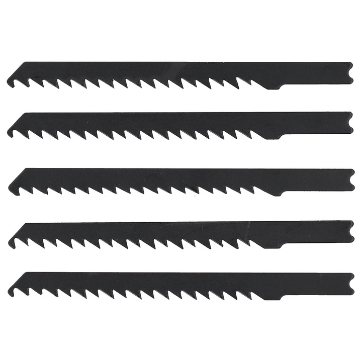 Fierăstrău pendular Vorel, lemn, set 5 buc, 5x30cm