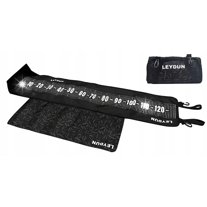 Mata de odhatare peste cu masura 130cm, LEYDUN, material waterproof, dimensiuni 130x30cm, compacta 30x16.5x5cm
