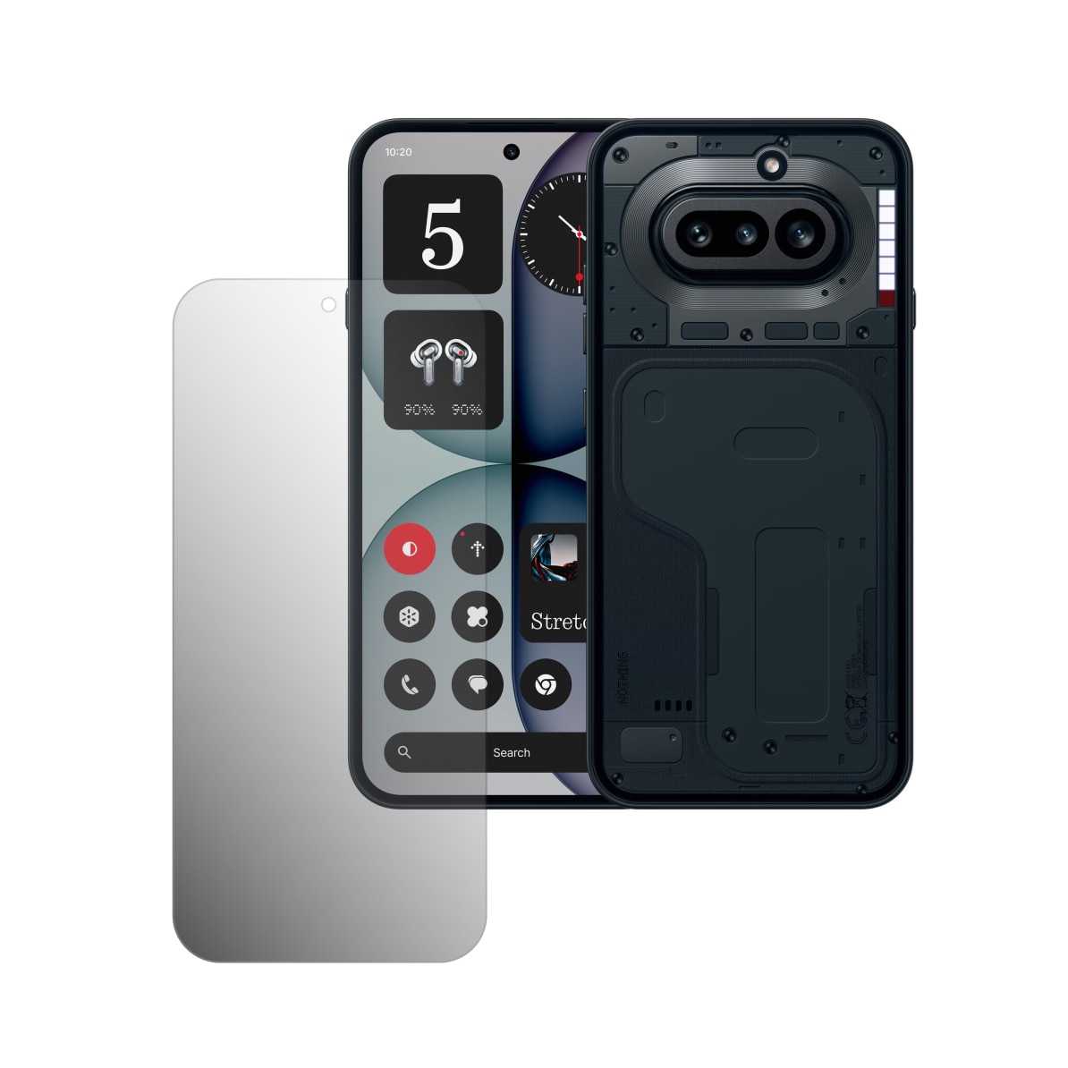 Folie Protectie Ecran iSkinz AutoRegeneranta Mata pentru Nothing Phone (4a) - Case friendly, Siliconica Matte Compatibila cu Carcasa, Adeziva si Flexibila