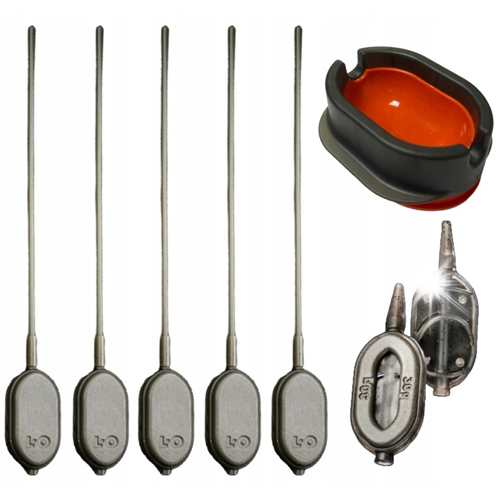 Set Method Feeder Life Orange, 5x Kosár 30g, 5x Toll, Forma PRO