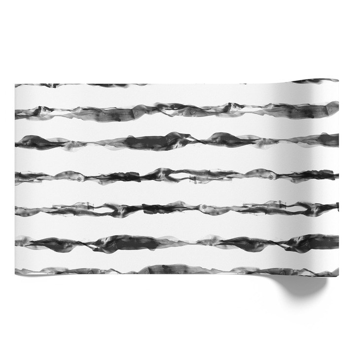 Dekoratív matrica, Coloray, Fekete és fehér, 75x150 cm, Fali használatra, Modern stílus