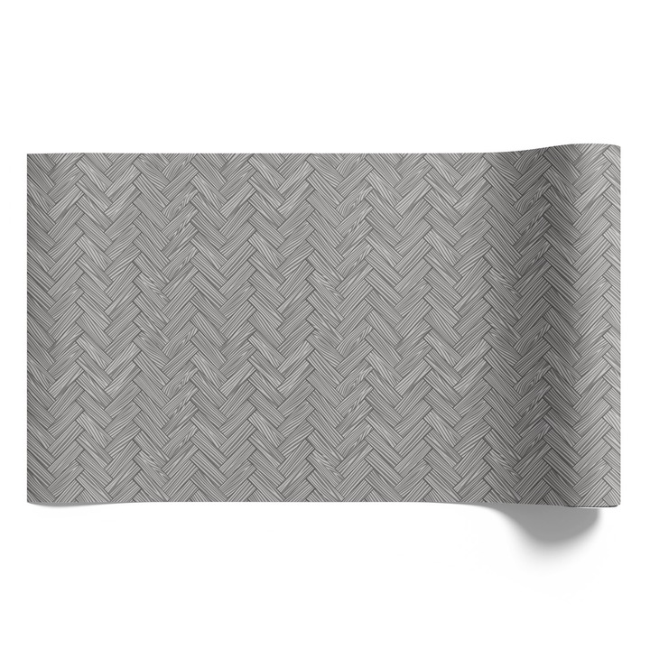 Bútor matrica, Coloray, Minták fonata a szürke különböző árnyalataiban, Szürke, 50x100 cm, Vízálló, öntapadós, Matt kidolgozás, Kiváló nyomtatási Minőség, Könnyen tisztítható, Irodáb, dolgozószobába, Nappaliba és hálószobába, 010130570020000074192