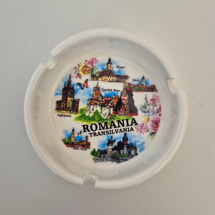 Románia SVR69 szuvenír hamutartó