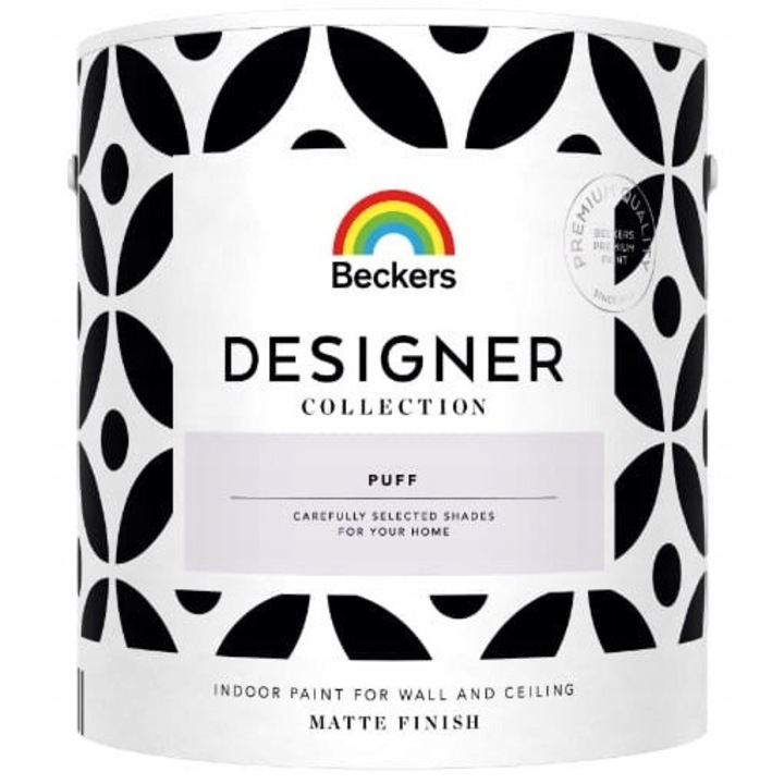 Beckers Designer Collection latex festék, Puff, 2.5l, matt, szennyeződésálló