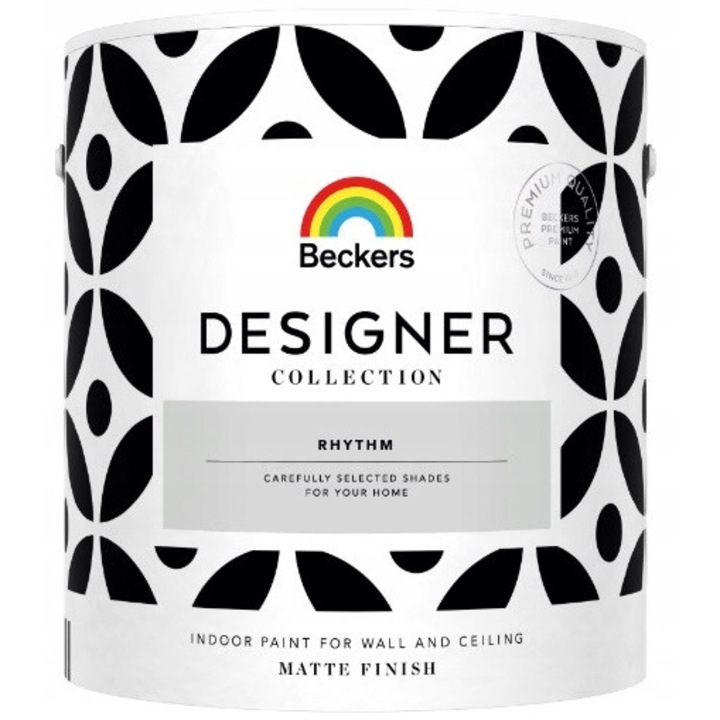 Beckers Designer Collection kerámia festék 2,5L, szennyeződésálló, matt felület, Rhythm szín