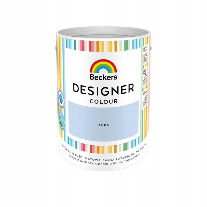 Beckers Designer Colour latex festék, kék, matt, 5L