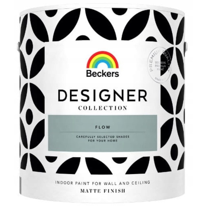 Beckers Designer Collection 2,5L Flow latex festék, matt, szennyeződésálló