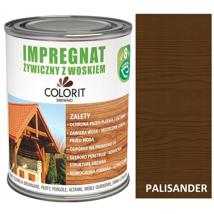 Colorit viaszos impregnáló 5L paliszander, UV-álló, gyorsan száradó