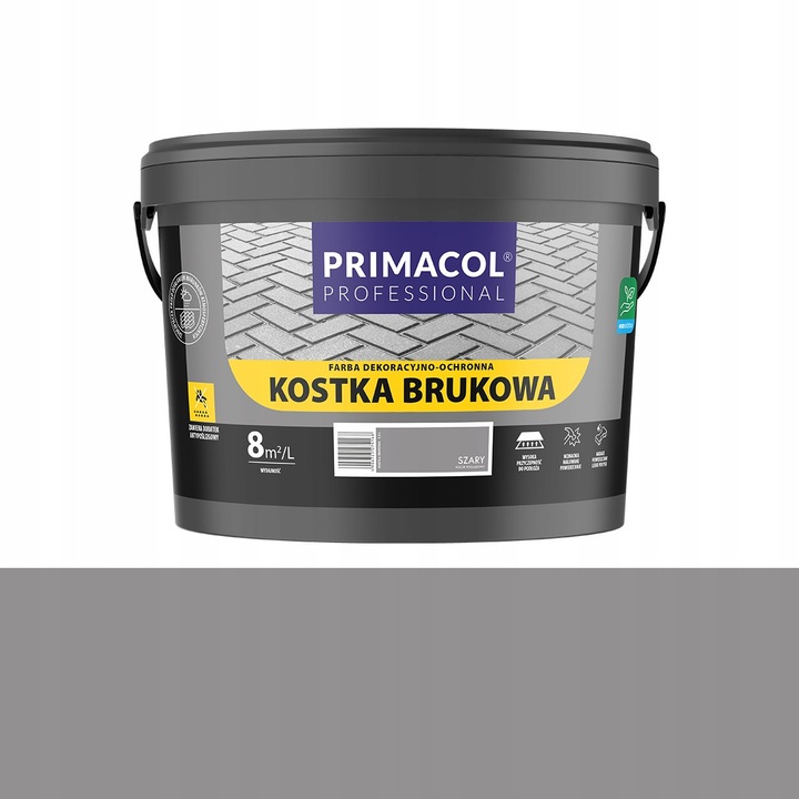 Kőfesték, Primacol, 2,2l, szürke, 6-8 m²/l