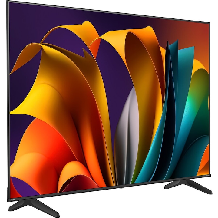 Televizor Smart Hisense 85E6NT, LED TV, 85 inch, 215 cm, UltraHD/4K, HDR, triplu tuner, Negru