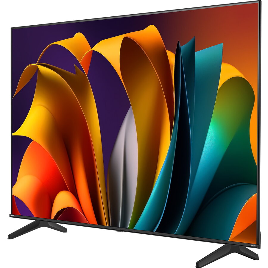 Televizor Smart Hisense 58E6NT, LED TV, 58 inch, 146 cm, UltraHD 4K, HDR, triple tuner, Negru