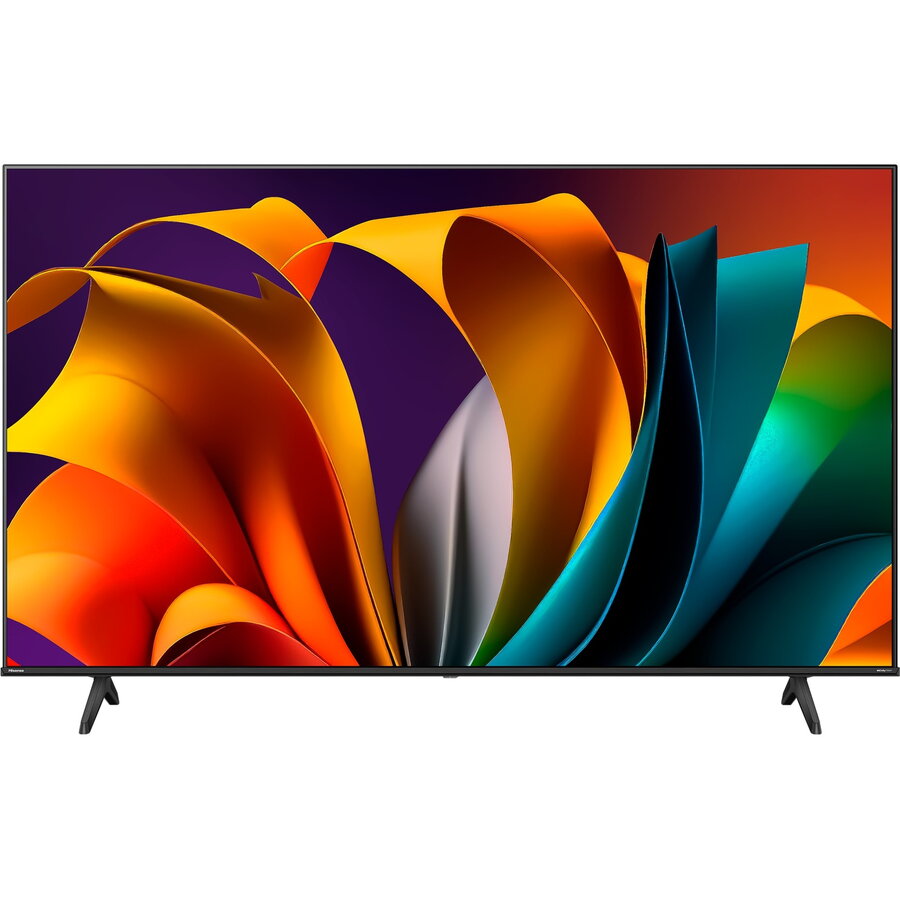 Televizor Smart Hisense 58E6NT, LED TV, 58 inch, 146 cm, UltraHD 4K, HDR, triple tuner, Negru