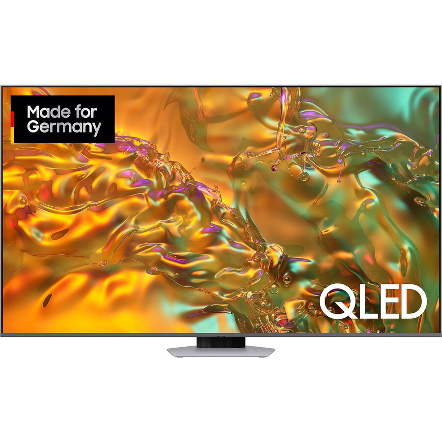 Samsung Televizor Smart Samsung 85Q80D, QLED, 85 inch, 214 cm, UltraHD 4K, HDR, twin tuner, Direct Full Array, 120Hz panel, Negru-Argintiu - imagine 2