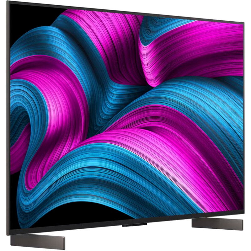 Televizor Smart LG OLED42C5ELB evo TV, OLED TV, 42 inch, 106 cm, UltraHD 4K, triplu tuner, HDR, 120Hz panel, Negru-Gri