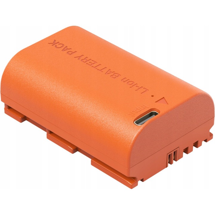 Acumulator pentru camera, SmallRig, LP-E6P, portocalie