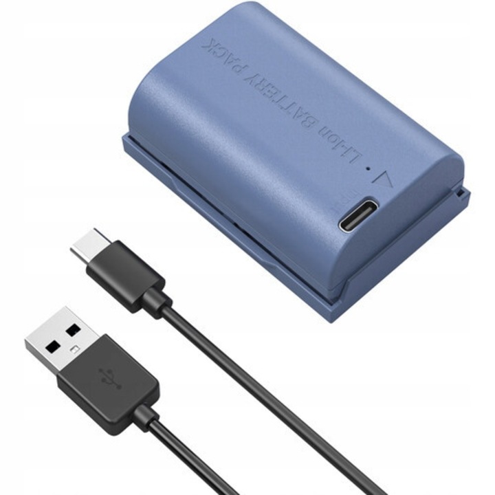 Acumulator USB-C SmallRig 5406, compatibil Canon LP-E6P/E6P-C26, 2520mA