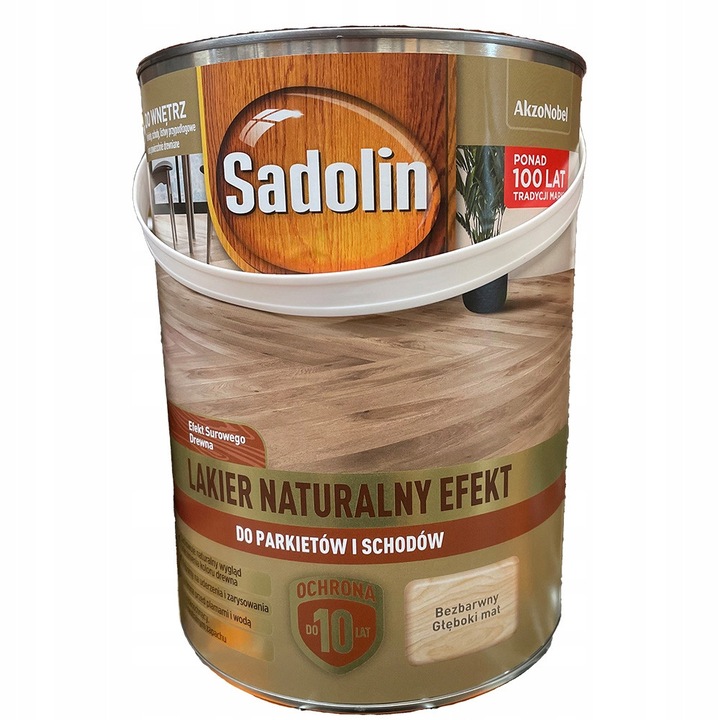 Sadolin 2,5L átlátszó lakk, mély matt, karcálló, beltéri használatra