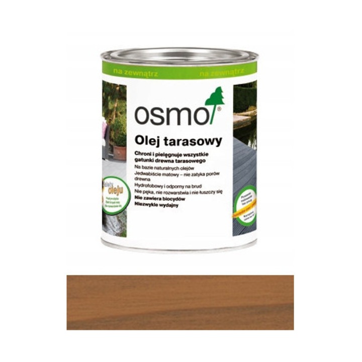 Osmo Ulei pentru Terase 2,5L, transparent, protectie impotriva apei si murdariei
