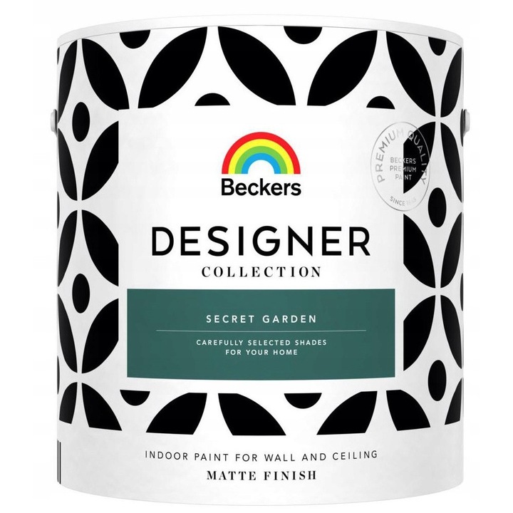 Beckers Designer Collection kerámiafesték 2,5L, matt, szennyeződésálló, Herbarium szín