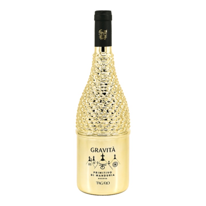 Vin roșu Tagaro Gravita Gold Primitivo, 0.75 l, Puglia, Italia, sticlă