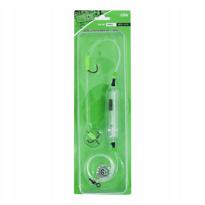 Set monturi MadCat Adjusta Basic River Rig Livebait 160cm, 20g, marime S