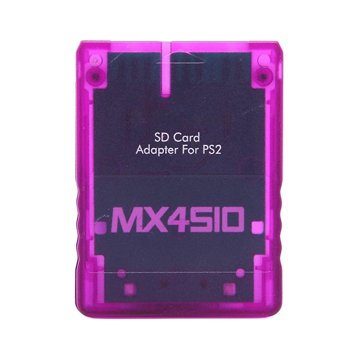 VPUINEFE MX4SIO SIO2SD adapter kártya SD PS2-höz, memóriakártya bővítés SIO csere memóriakártya olvasóhoz PS2 Fat konzolhoz