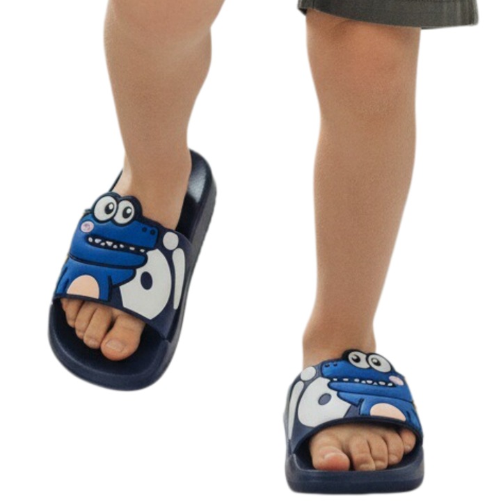 Papuci veseli F107.F108bleumarin