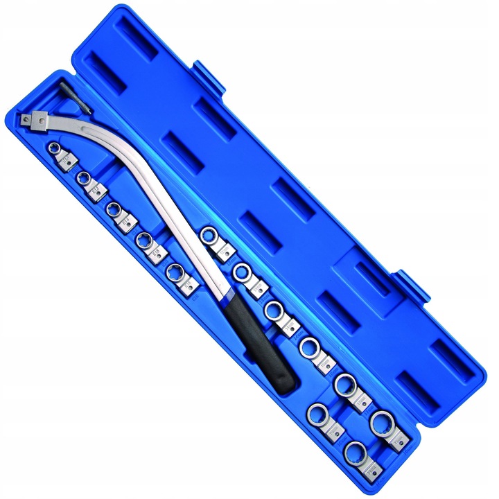 Falcon feszítőkulcs készlet, 15 részes, 12x19mm és Torx E10-E18, 470mm hosszúság