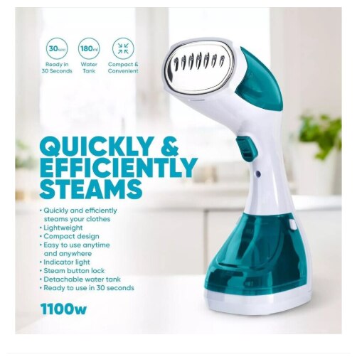 Aparat de Calcat Vertical cu Abur, 1100W, Rezervor 180 ml, Indeparteaza Rapid Cutele, Compact si Usor de Utilizat