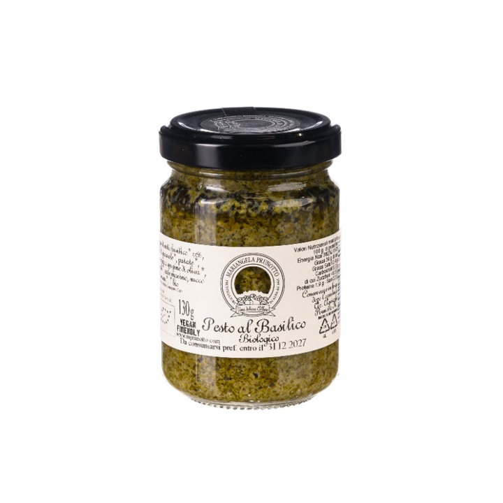 Pesto Verde, pesto vegan, pesto Mariangela Prunotto, 130 g Italia