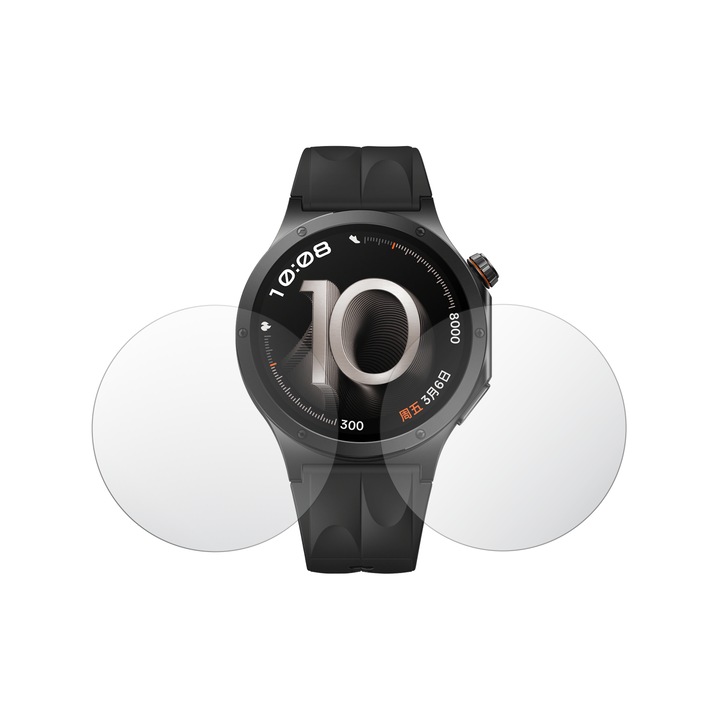 Set 2X Folie Protectie Ecran Mata Folie24, pentru Oppo Watch X3, Adezive, Matte-Antiamprenta, Flexibile cu Auto Regenerare