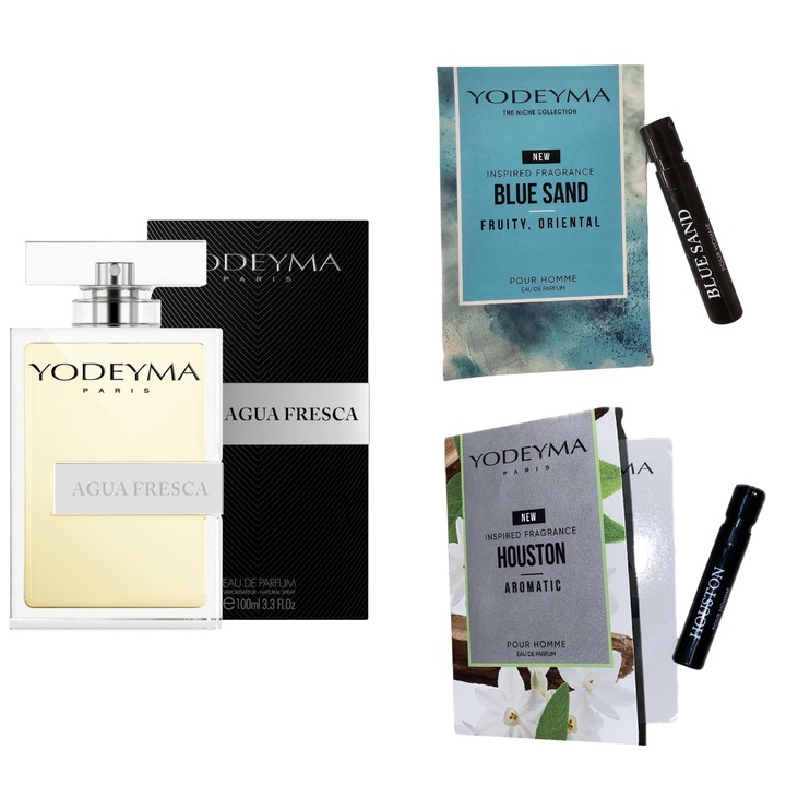 Yodeyma Agua Fresca Eau de Parfum férfiaknak 100 ml + 2 minta