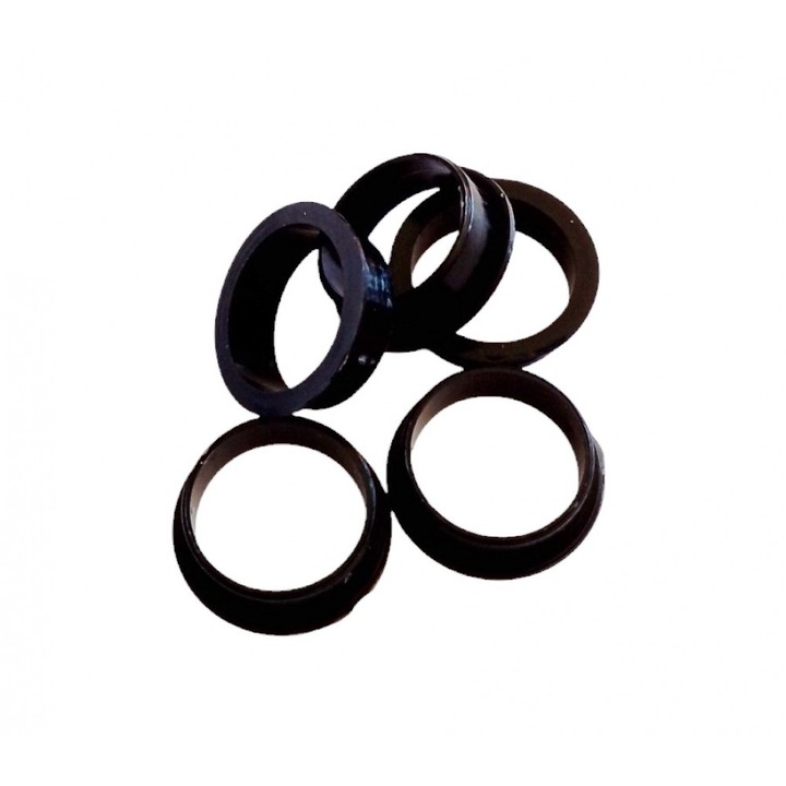 Kilincs hézagoló karika fekete / 20 db