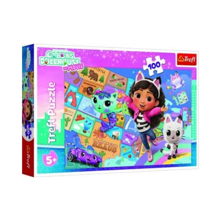 Trefl 100 darabos puzzle - Barátság egy macskaházban (Trefl-16515)