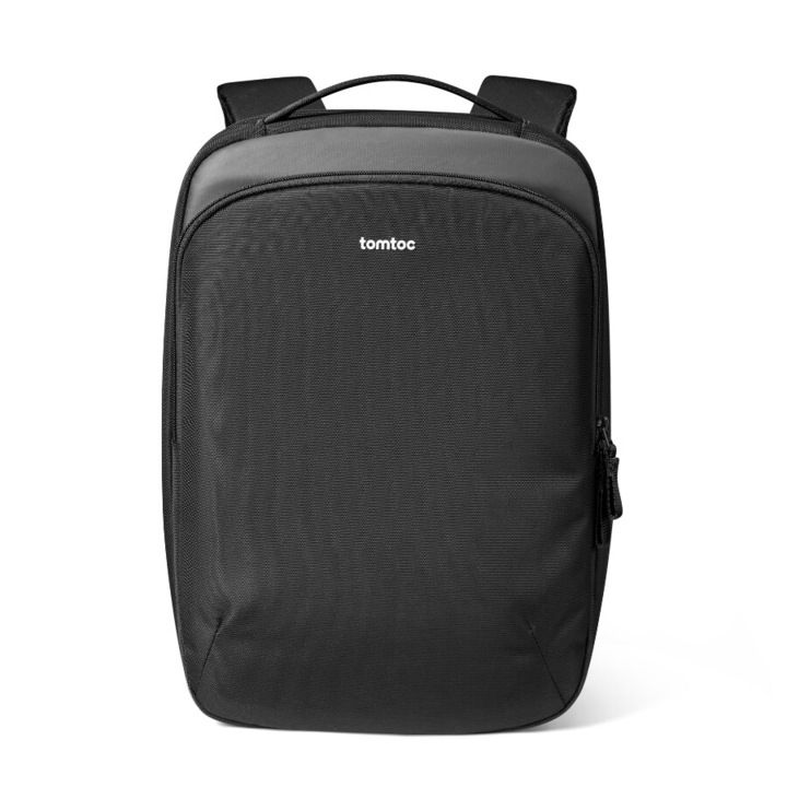 Лаптоп раница Tomtoc Explorer, 15L, минималистичен дизайн, черна, 42x30x12см